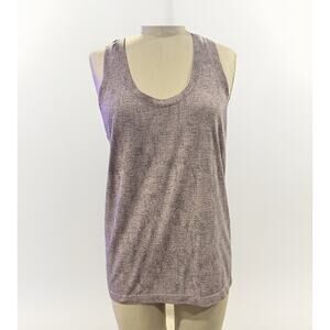 Athleta Razorback Tank In Dust Violet Heater Size Large Soft,lightweight